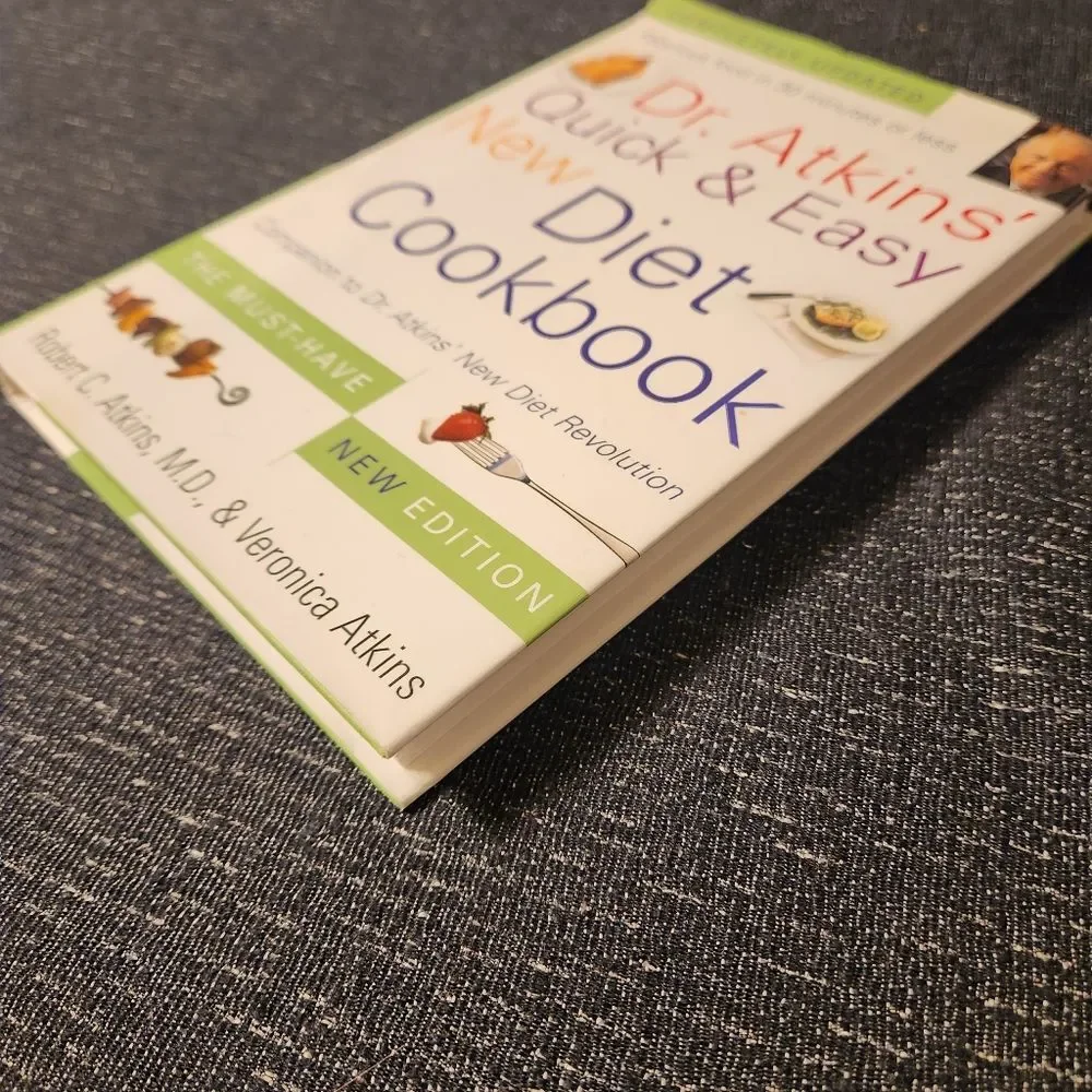 🔥 DR Atkins Quick and Easy New Diet Cookbook